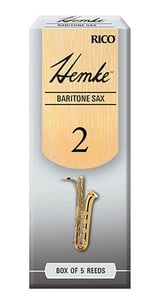 Frederick L. Hemke Baritone Saxophone Reeds #2 Box of 5 Reeds